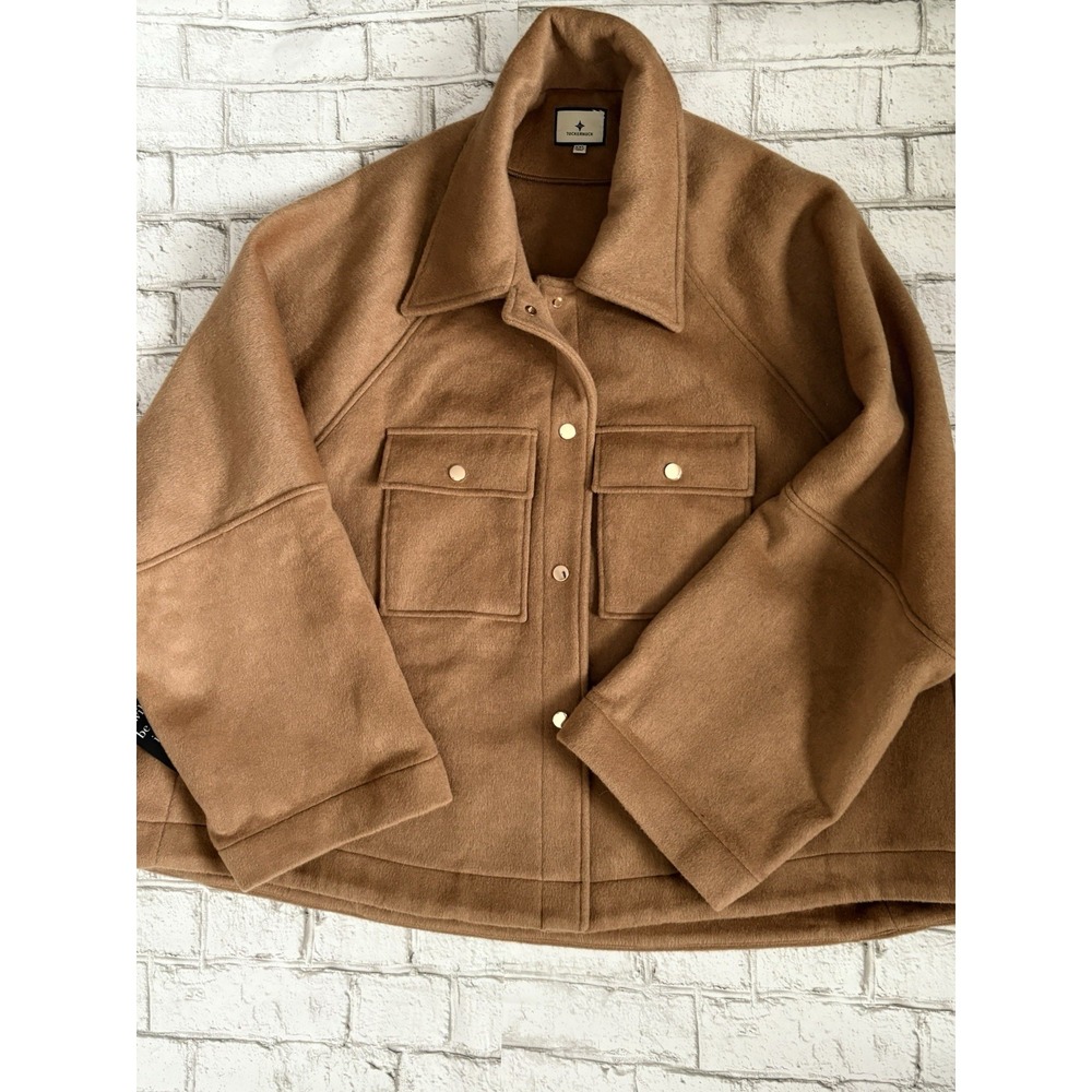 New Tuckernuck Camel Wool Cassidy Jacket - Sixe XXL Tan - Picture 9 of 12